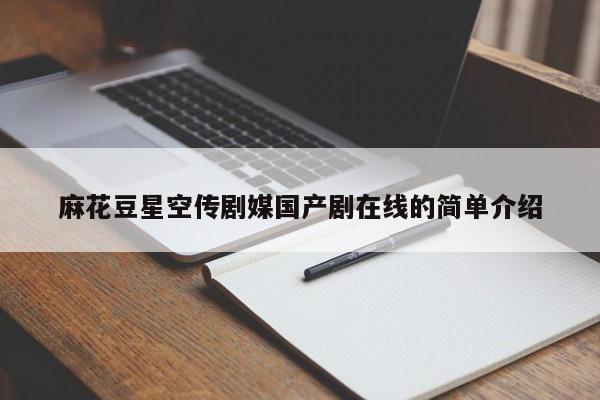 麻花豆星空传剧媒国产剧在线的简单介绍